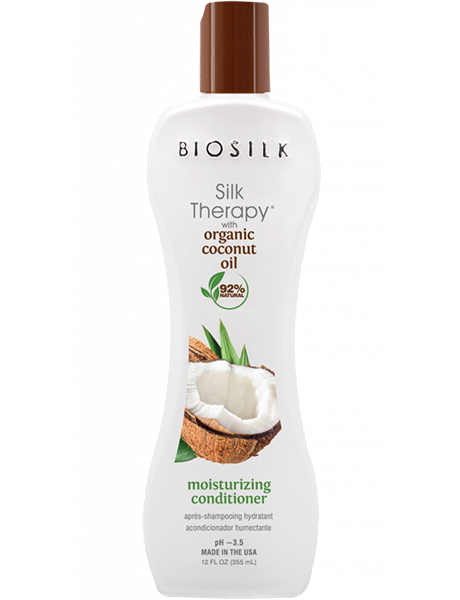 Biosilk Кондиционер с Органическим Кокосовым Маслом BioSilk Organic Coconut Oil Moisturizing Conditioner