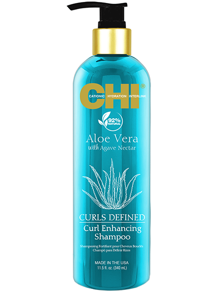 CHI Шампунь для вьющихся волос CHI Aloe Vera Curl Enhancing Shampoo