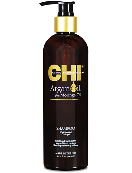 CHI Восстанавливающий Шампунь с экстрактом масла Арганы и дерева Моринга CHI Argan Oil Shampoo