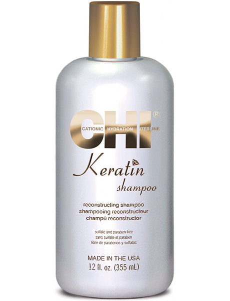 CHI Кератиновый восстанавливающий шампунь для волос CHI Keratin Shampoo